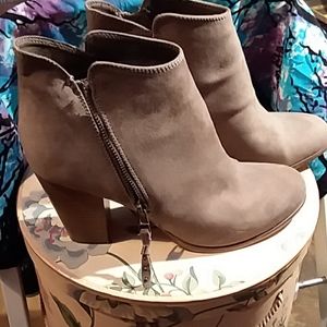 Women's Taupe Ankle Boots
